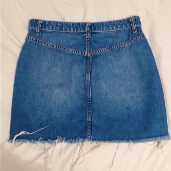BDG button down denim skirt - Picture 2 of 4
